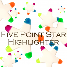 Five Point Star Highlighter